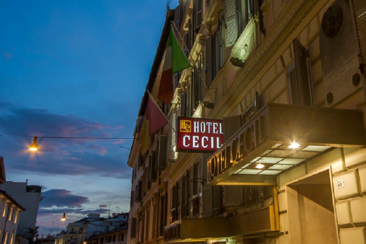 Hotel Cecil Rom Exteriör bild