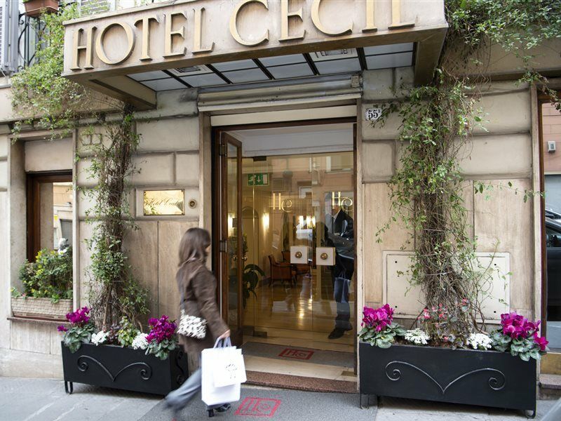 Hotel Cecil Rom Exteriör bild