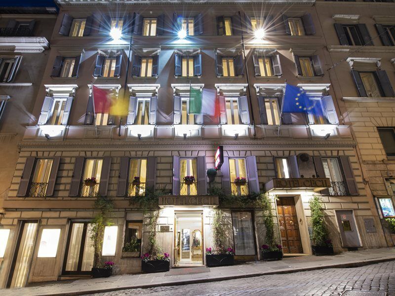 Hotel Cecil Rom Exteriör bild